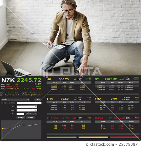 Stock Exchange Trading Forex Finance Graphic Concept Stock Exchange Trading Forex Finance Graphic Concept 25579387