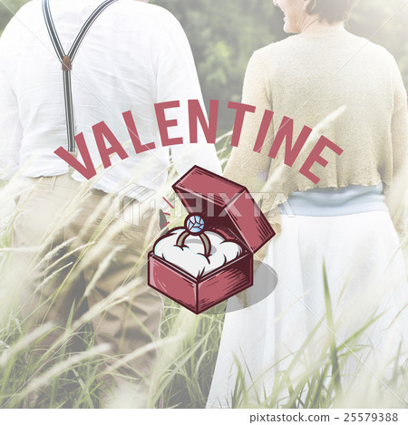 Marriage Proposal Wedding Love Ceremony Concept 25579388