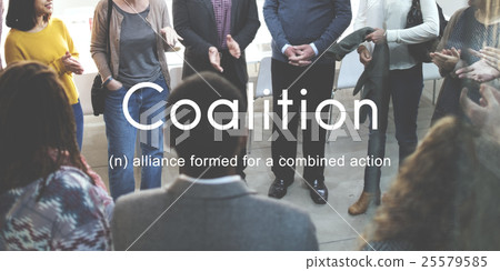Coalition Association Alliance Corporate Union Concept 25579585