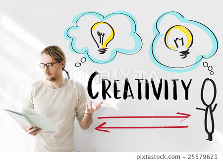 Creativity Ideas Brainstorm Communication Light Bulb Concept 25579621