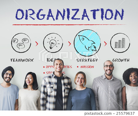 Organization Business Plan Growth Strategy Concept Organization Business Plan Growth Strategy Concept 25579637