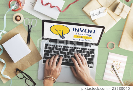 Creative Think Invention Inspiration Concept 25580040