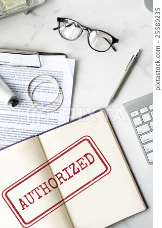 Authorize Allowance Approve Permit Graphic Concept Authorize Allowance Approve Permit Graphic Concept 25580235