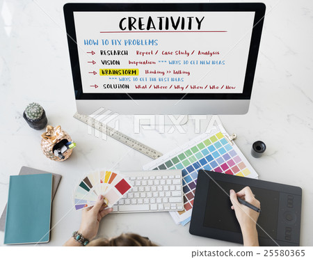 Creativity Innovation Brainstorm Plan Concept 25580365