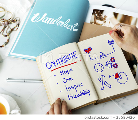 Contribute Support Care Assistance Help Concept 25580420