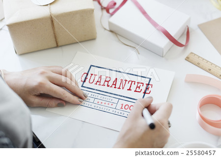 Guarantee Warranty Assurance Quality Graphic Concept 25580457