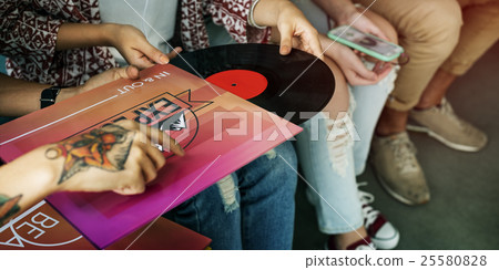 Record Music Disc Audio Media Soundtrack Concept Record Music Disc Audio Media Soundtrack Concept 25580828