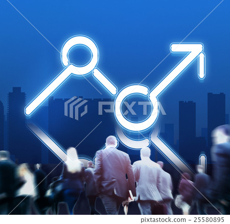 Graph Chart Data Information Business Concept 25580895