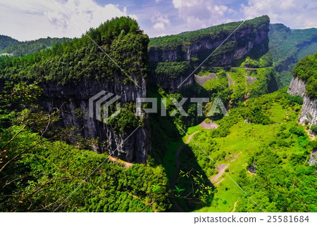 aerial views of mountains and forest aerial views of mountains and forest 25581684