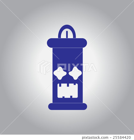 Vector illustration in flat design Halloween icon 25584420