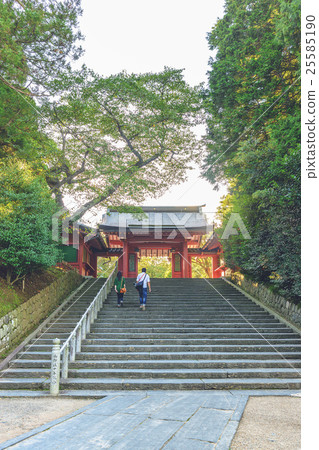 Mutsu Onomoku寺廟晚上風景 25585190