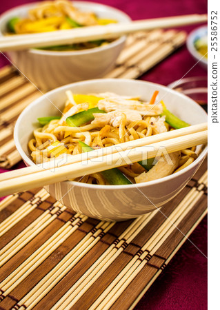 Traditional chinese noodles 25586752