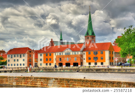 View of Saint Olaf Church in Helsingor, Denmark View of Saint Olaf Church in Helsingor, Denmark 25587218