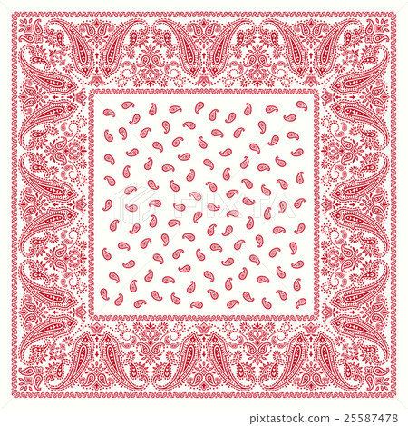 Bandana scarf material 25587478