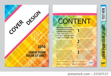 Cover book presentation design  25587537