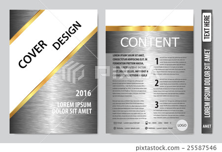 Cover book presentation design  25587546