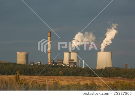 Power Plant Steam 25587803