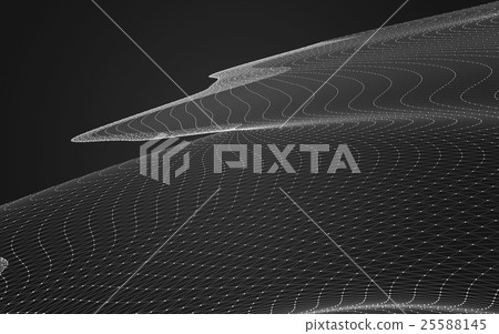 Abstract polygonal space low poly dark background Abstract polygonal space low poly dark background 25588145