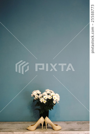 high heels and flowers 25588773