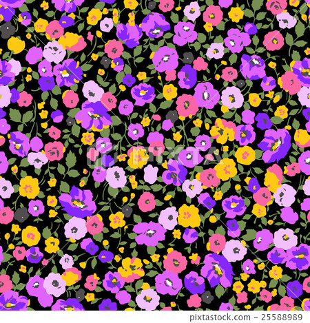 Rough flower pattern Rough flower pattern 25588989