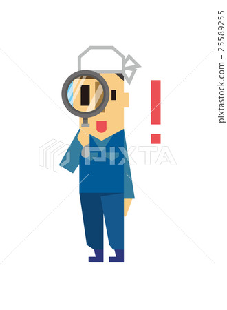 Carpenter [Flat human series] 25589255