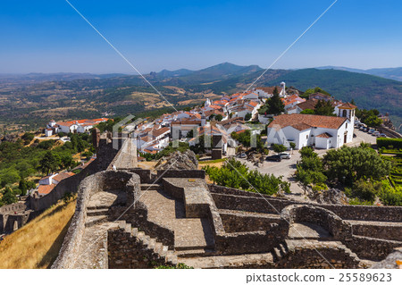 Fortress in village Marvao - Portugal Fortress in village Marvao - Portugal 25589623