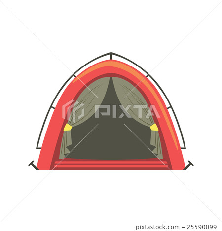 Small Red Bright Color Tarpaulin Tent 25590099