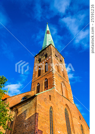 View of Jakobikirche, St. Jakobi Church in Lubeck View of Jakobikirche, St. Jakobi Church in Lubeck 25591216