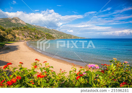 Porto Zorro beach on Zakynthos island, Greece Porto Zorro beach on Zakynthos island, Greece 25596281