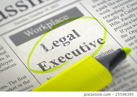Now Hiring Legal Executive. 3D. Now Hiring Legal Executive. 3D. 25596395