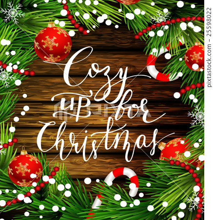 Christmas design on wood Christmas design on wood 25598022