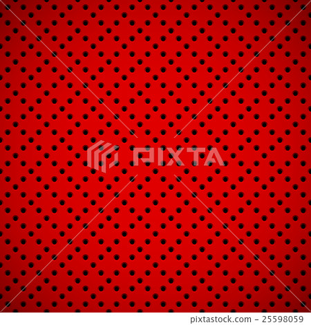 Red Background with Perforated Pattern 25598059