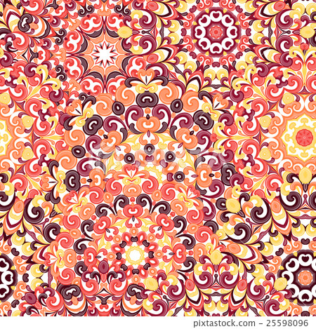 Seamless pattern with mandalas. Seamless pattern with mandalas. 25598096