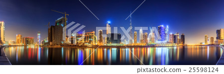 Business bay and downtown area of Dubai, UAE Business bay and downtown area of Dubai, UAE 25598124