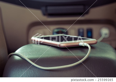 Charger plug phone on car Charger plug phone on car 25599165