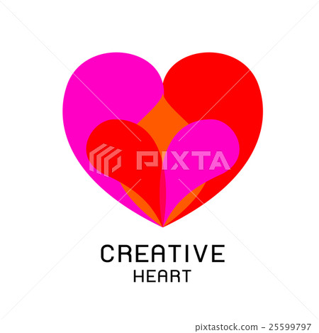 Heart symbol. Heart symbol. 25599797
