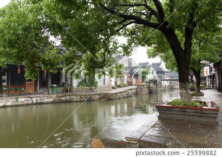 Shanghai _ Xi Tang Water Village Landscape 25599882
