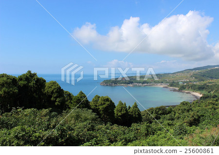鹿兒島縣長島町藍天風景 25600861