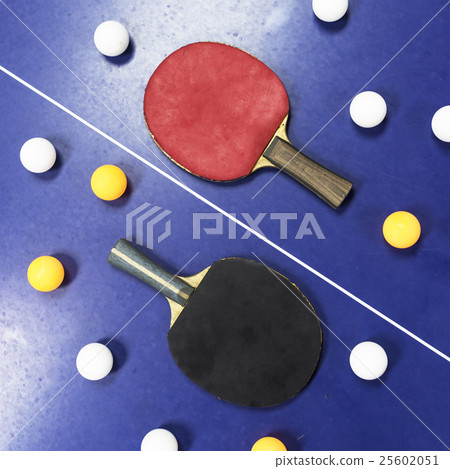 Table Tennis Ping-Pong Sport Equipment Concept 25602051