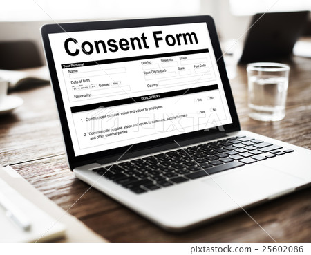 Consent Form Healthcare Medical Hospital Concept 25602086