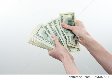 girl said 10000 dollars in hand 25602885