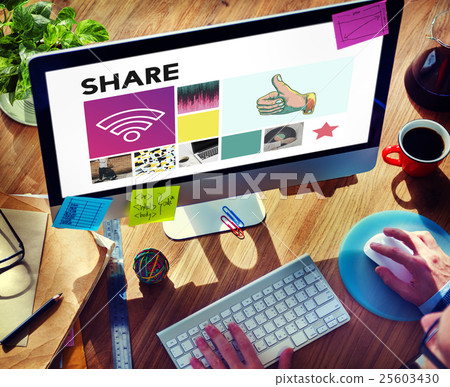 Share Connection Exchange Feedback Information Concept 25603430