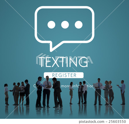 Texting Communication Online Conversation Concept 25603550