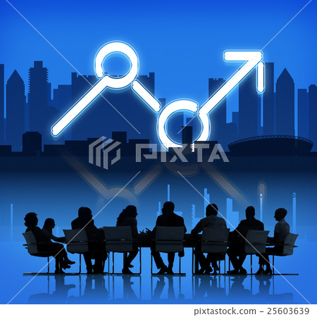 Graph Chart Data Information Business Concept 25603639