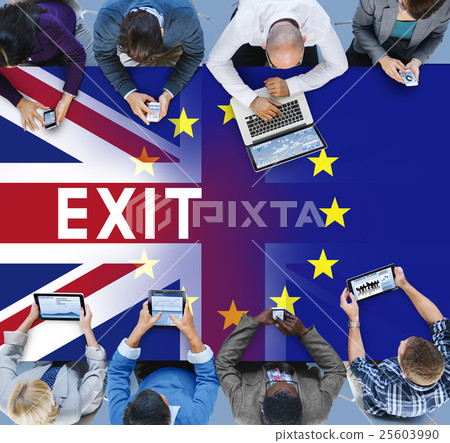 Britain EU Brexit Referendum Concept Britain EU Brexit Referendum Concept 25603990