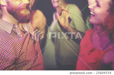 Group Of People Dancing Concept 25604554