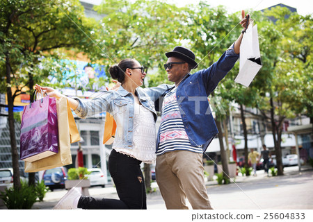 People Shopping Spending Customer Consumerism Concept 25604833