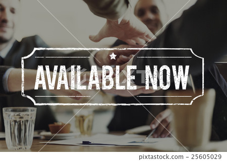 Available Now Business Commerce Accessible Concept 25605029