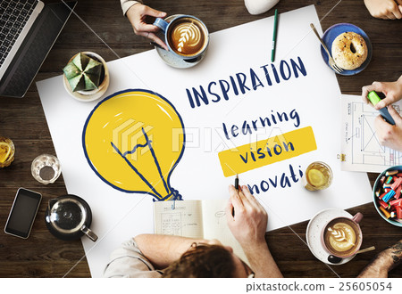 Creative Think Invention Inspiration Concept 25605054