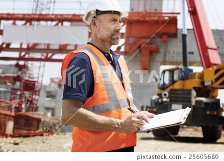 Architecture Construction Safety First Career Concept 25605680